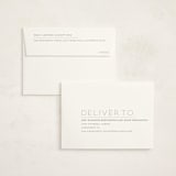 "simply ours" - Birth Announcement Thank You Cards in Powder by Sara Hicks Malone - FREE Recipient Addressing