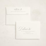 "elegant name" - Birth Announcement Thank You Cards in Owlet by Jackie Crawford - FREE Recipient Addressing