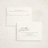 "Scattered Trio" - Birth Announcement Thank You Cards in Charcoal by Michelle Taylor - FREE Recipient Addressing