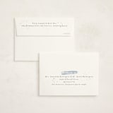 "Painted Splash Name" - Birth Announcement Thank You Cards in Aqua by Alethea and Ruth - FREE Recipient Addressing