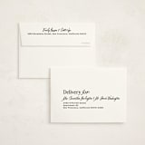 "Together" - Birth Announcement Thank You Cards in Cloud by Erin L. Wilson - FREE Recipient Addressing