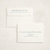 "Little Darling" - Birth Announcement Thank You Cards in Baby Blue by Alston Foster - FREE Recipient Addressing