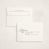"Precious Script" - Birth Announcement Thank You Cards in Sugar by Jessica Williams - FREE Recipient Addressing