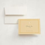 "Garden Trellis" - Birth Announcement Thank You Cards in Daisy by Dani Lugato - Front