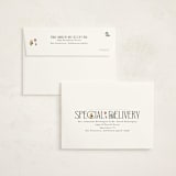 "Silly Old Bear" - Birth Announcement Thank You Cards in Ink by Heather Schertzer - FREE Recipient Addressing