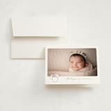 "Disney's Minnie's bow" - Birth Announcement Thank You Cards in Peony by Creo Study - Front