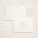 "Ollie" - Birth Announcement Thank You Cards in Cotton by Kristie Kern - FREE Recipient Addressing