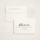 "hello doodle" - Birth Announcement Thank You Cards in Dream by Stephanie Hawkes - FREE Recipient Addressing