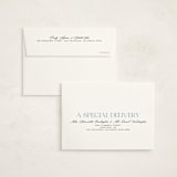 "Pictured Here" - Birth Announcement Thank You Cards in Skyfall by Christie Garcia - FREE Recipient Addressing