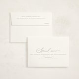 "Sibling intro" - Birth Announcement Thank You Cards in Cotton by Creo Study - FREE Recipient Addressing