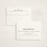 "The simplest" - Birth Announcement Thank You Cards in Salt by Lea Delaveris - FREE Recipient Addressing