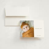 "call me jack" - Birth Announcement Thank You Cards in Flax by Faith Dorn - Front