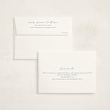 "Color Block" - Birth Announcement Thank You Cards in Bluebell by Vanessa Doyle - FREE Recipient Addressing