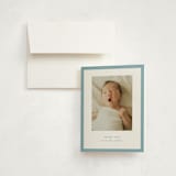 "square" - Birth Announcement Thank You Cards in Sky by JoAnn Jinks - Front
