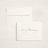 "Georgette" - Birth Announcement Thank You Cards in Cotton by Megan Davis - FREE Recipient Addressing