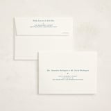 "Sweet Stripes" - Birth Announcement Thank You Cards in Baby Blue by Alston Foster - FREE Recipient Addressing