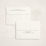 "Marlow" - Birth Announcement Thank You Cards in Graphite by Megan Cash - FREE Recipient Addressing