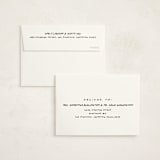 "Pano" - Birth Announcement Thank You Cards in Snow by AK Graphics - FREE Recipient Addressing