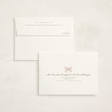 "Sweet Adelaide" - Birth Announcement Thank You Cards in Blush by Paper Raven Co. - FREE Recipient Addressing