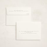 "Pure Love" - Birth Announcement Thank You Cards in Hickory by Juneau Designs - FREE Recipient Addressing