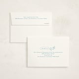 "My Little World Tour" - Birth Announcement Thank You Cards in Cerulean by Paloma Morand Monteil - FREE Recipient Addressing