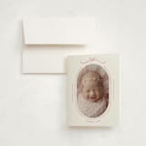 "Bundle of Joy" - Birth Announcement Thank You Cards in Gumdrop by Creo Study - Front