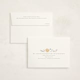 "Le Jardin" - Birth Announcement Thank You Cards in Meadow by Emily Sabol Goss - FREE Recipient Addressing