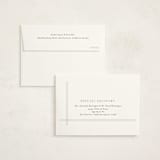 "Soft plaid" - Birth Announcement Thank You Cards in Cement by Stacey Meacham - FREE Recipient Addressing
