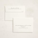 "Frame of Happiness" - Birth Announcement Thank You Cards in Sugar by Chris Griffith - FREE Recipient Addressing