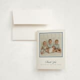 "Lauren" - Birth Announcement Thank You Cards in Carolina by Blustery August - Front