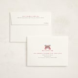 "A Butterfly" - Birth Announcement Thank You Cards in Bubblegum by Lauren Semmer - FREE Recipient Addressing