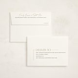 "Counting Those Blessings" - Birth Announcement Thank You Cards in Sugar by Robert and Stella - FREE Recipient Addressing