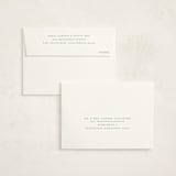 "Vintage placemat" - Birth Announcement Thank You Cards in Pond by Creo Study - FREE Recipient Addressing