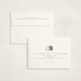 "Little Friends" - Birth Announcement Thank You Cards in Buttercream by Vera Lim - FREE Recipient Addressing