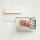 "cupcake" - Birth Announcement Thank You Cards in Marshmallow by chocomocacino - Front