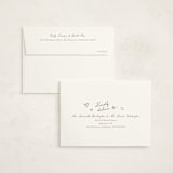 "Written" - Birth Announcement Thank You Cards in Sand by Pixel and Hank - FREE Recipient Addressing