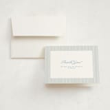 "Rayitas" - Birth Announcement Thank You Cards in Sky by Tamara Hilje - Front