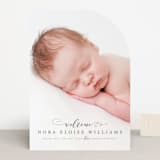 "Hug" - Birth Announcements in Shadow by Lea Delaveris - Front