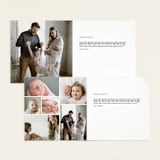 "Simple Snapshot" - Birth Announcements in Daisy by Cindy Reynolds - Interior Options