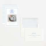 "Crest" - Birth Announcements in Sky by Corinne Malesic - Assembled