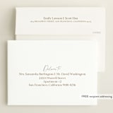 "Little Snaps" - Birth Announcements in Linen by Robert and Stella - FREE Recipient Addressing