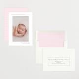 "Simply Serene" - Birth Announcements in Blush by Lauren Chism - Assembled