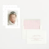 "Sweetest" - Birth Announcements in Rose by Jenna Holcomb - Assembled