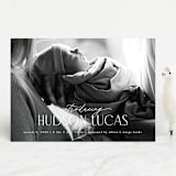 "Little Introduction" - Birth Announcements in Sugar by Pixel and Hank - Front