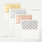 "Little Introduction" - Birth Announcements in Sugar by Pixel and Hank - Envelope Liner Options