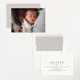 "the edit" - Birth Announcements in Simply White by Sara Hicks Malone - Assembled