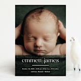 "Details" - Birth Announcements in Cloud by Susan Asbill - Front