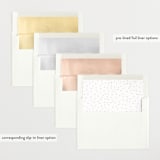 "Meet our baby" - Birth Announcements in Blush by Elan Studio - Envelope Liner Options