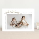 "Inspired Introduction" - Birth Announcements in Wheat by Carolyn MacLaren - Front