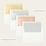 "Charmed" - Birth Announcements in Sky by Nicoletta Savod - Envelope Liner Options